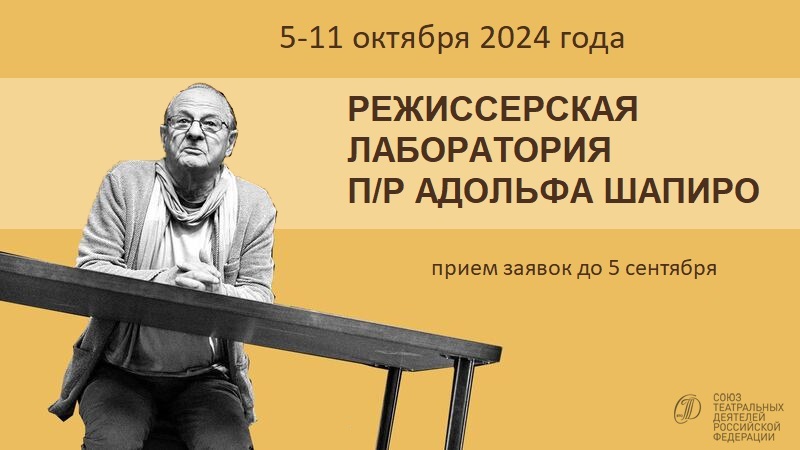 Режиссерская лаборатория п/р А.Я.Шапиро 2024 